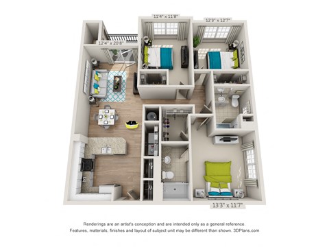 100 Woods Walk 1-3 Beds Apartment for Rent - Photo Gallery 58